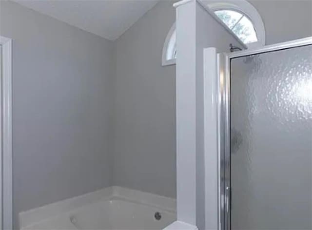 6030 Creekside Dr, Columbus, GA 31907 - bathroom with a shower stall and a garden tub