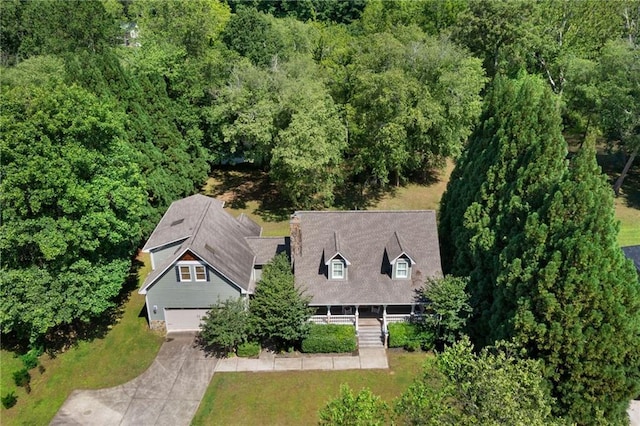 442 Cartecay River Run, Ellijay, GA 30536 - view of subject property featuring a forest