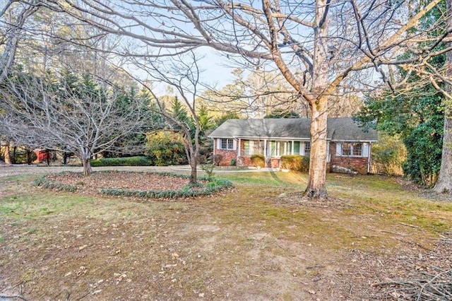 view of ranch-style house