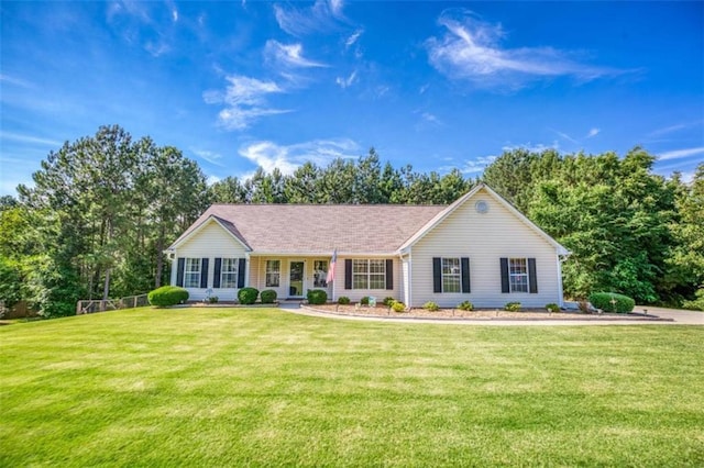 1015 Carriage Way, Loganville, GA 30052 - single story home with a front lawn