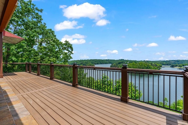 2742 High Vista Pt, Gainesville, GA 30501 - deck featuring a water view