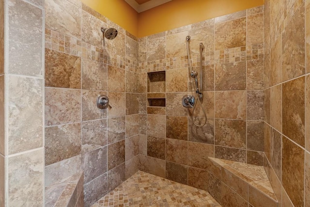2742 High Vista Pt, Gainesville, GA 30501 - bathroom featuring tiled shower