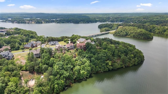 2742 High Vista Pt, Gainesville, GA 30501 - aerial view of a nearby body of water and a forest