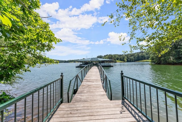 2742 High Vista Pt, Gainesville, GA 30501 - dock area featuring a water view