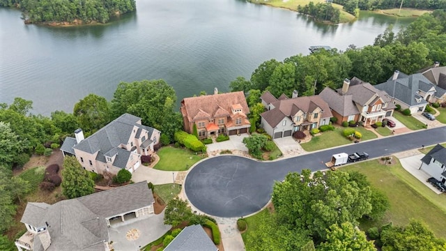 2742 High Vista Pt, Gainesville, GA 30501 - aerial view of residential area featuring a large body of water