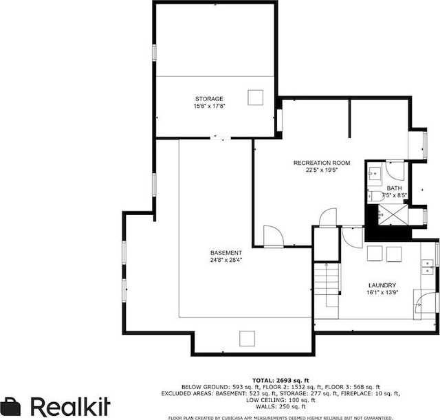 311 Glendale Ave, Decatur, GA 30030 - view of room layout