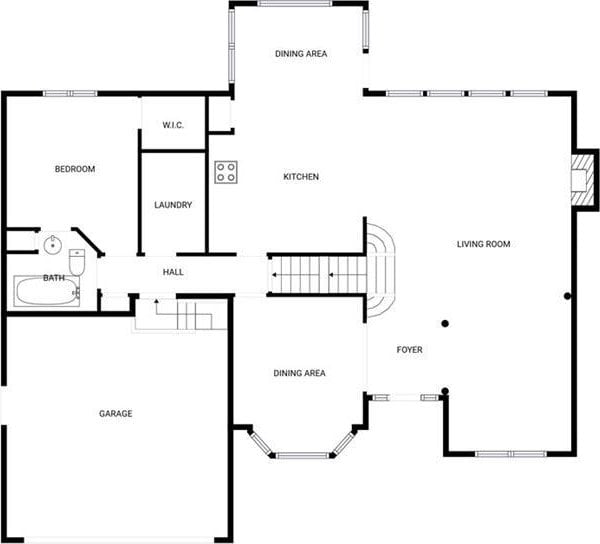 3905 Colonial Trl SW, Lilburn, GA 30047 - home floor plan