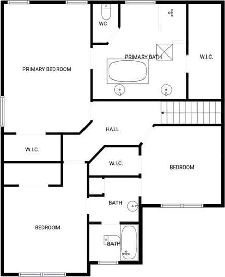 3905 Colonial Trl SW, Lilburn, GA 30047 - floor plan / room layout