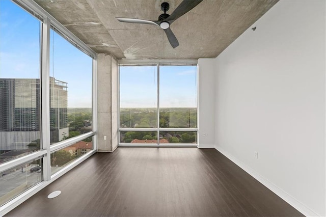 943 Peachtree St NE Unit 1518, Atlanta, GA 30309 - view of unfurnished sunroom