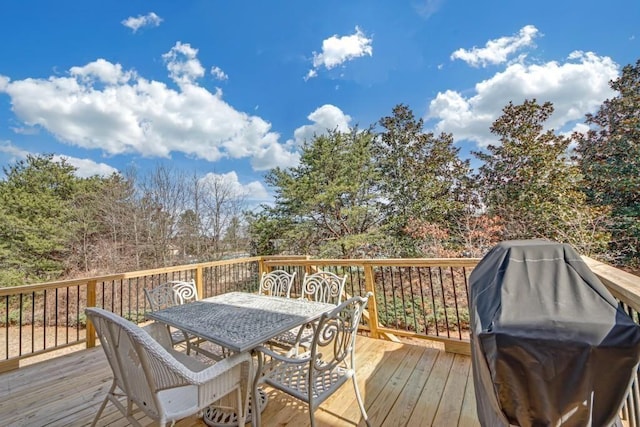 2740 Heritage Bend Ct SW, Grayson, GA 30017 - deck featuring outdoor dining space and grilling area