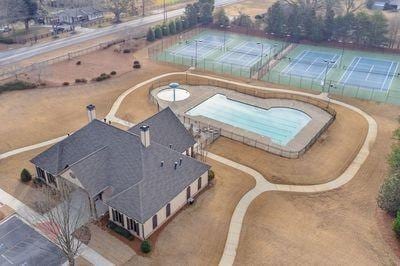 2740 Heritage Bend Ct SW, Grayson, GA 30017 - aerial view of property and surrounding area