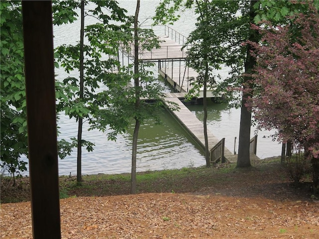 4039 Sargent Cir, Gainesville, GA 30506 - dock with a water view
