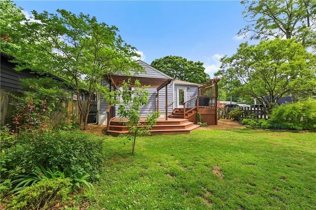 511 Robinson Ave SE, Atlanta, GA 30315 - rear view of house featuring a deck