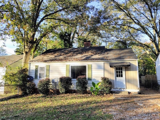 view of property exterior