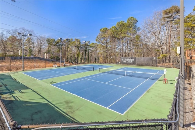 view of sport court with basketball court