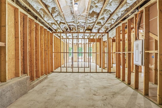 miscellaneous room with electric panel
