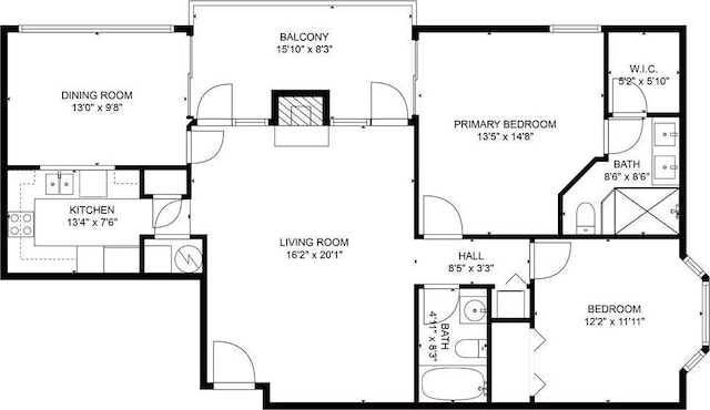 175 15th St NE Unit 410, Atlanta, GA 30309 - room layout
