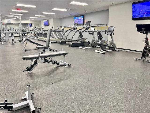 175 15th St NE Unit 410, Atlanta, GA 30309 - view of gym