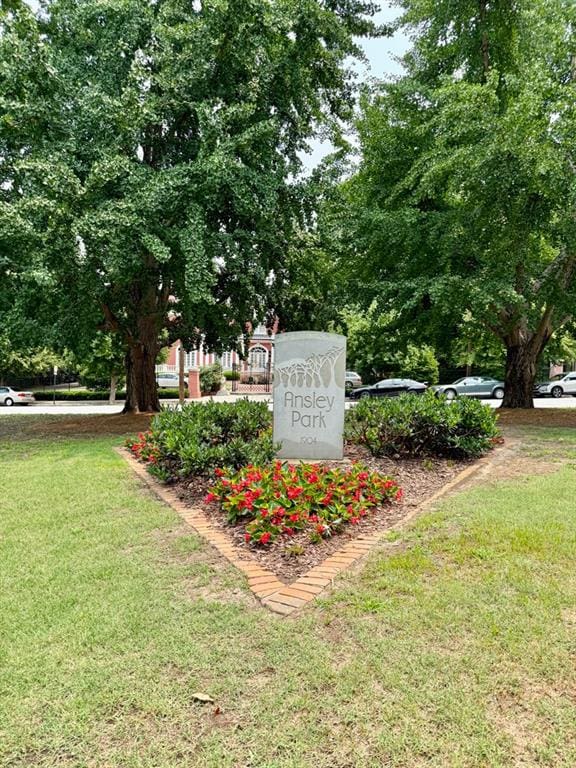 175 15th St NE Unit 410, Atlanta, GA 30309 - community sign with a yard