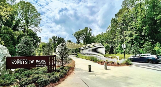 view of community