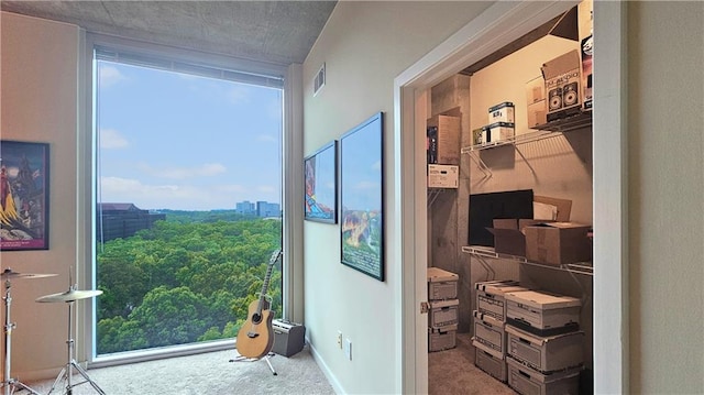 3300 Windy Ridge Parkway SE Unit 1121, Atlanta, GA 30339 - doorway to outside featuring carpet