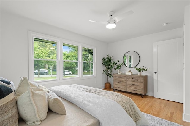 1494 May Ave SE, Atlanta, GA 30316 - bedroom featuring wood finished floors, baseboards, and ceiling fan