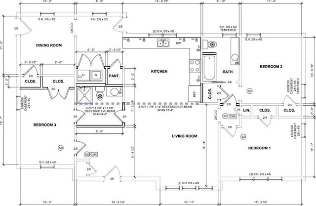 1494 May Ave SE, Atlanta, GA 30316 - home floor plan