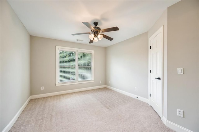 5635 Upper Creek Ct, Suwanee, GA 30024 - carpeted empty room featuring a ceiling fan and baseboards
