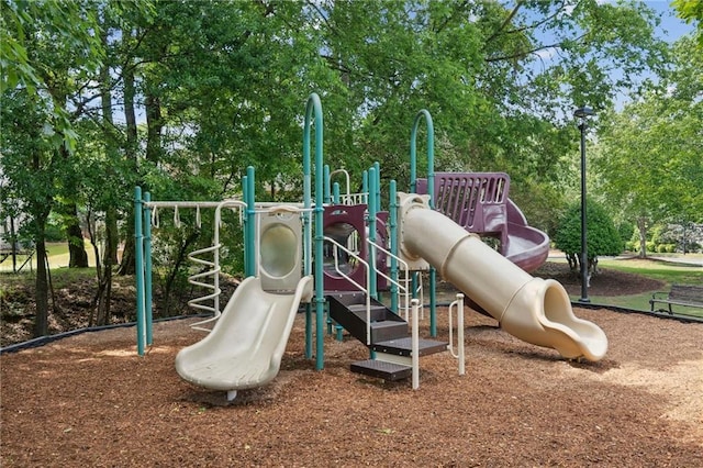 view of communal playground