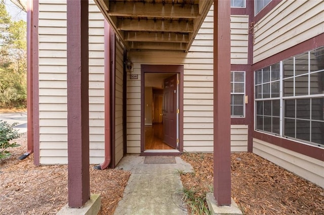 view of property entrance