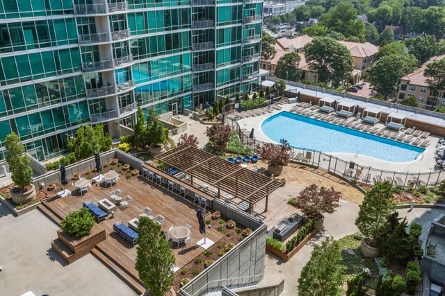 943 Peachtree St NE Unit 1109, Atlanta, GA 30309 - aerial view