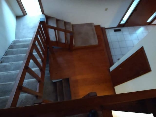 view of staircase