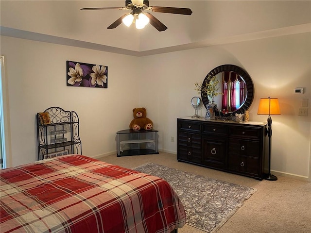 3692 Archgate Ct, Alpharetta, GA 30004 - bedroom with carpet floors, baseboards, and a ceiling fan