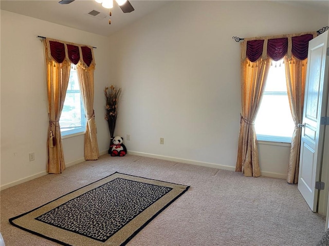 3692 Archgate Ct, Alpharetta, GA 30004 - carpeted spare room featuring a ceiling fan and baseboards