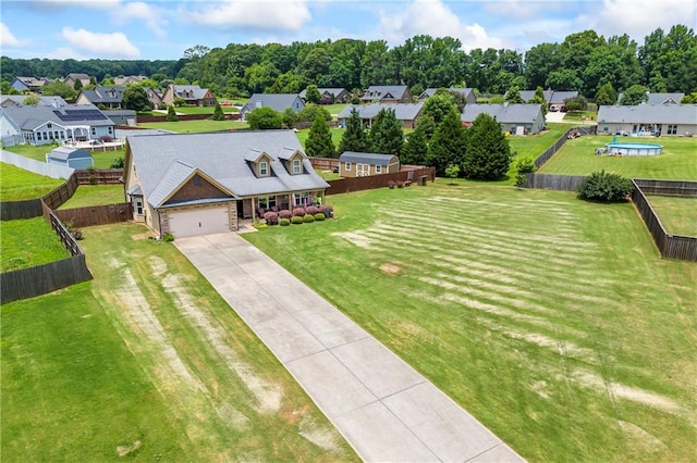 108 Lake Point Ct, Jefferson, GA 30549 - aerial perspective of suburban area
