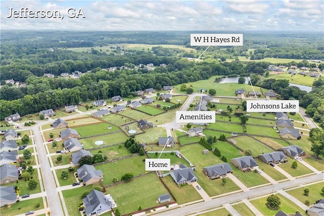 108 Lake Point Ct, Jefferson, GA 30549 - view of property location featuring nearby suburban area