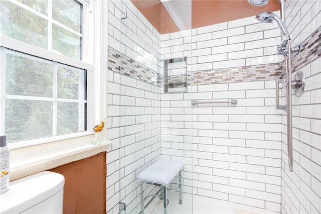 791 E Main St, Canton, GA 30114 - full bathroom with a stall shower and toilet