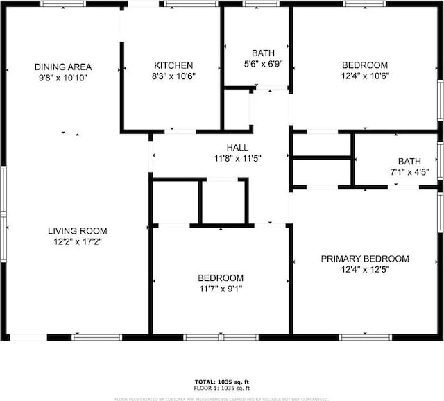 2329 Meadowlane Dr SW, Atlanta, GA 30311 - floor plan