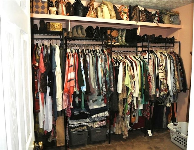 view of closet