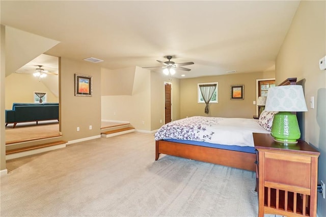 150 Henderson Farm Dr, Woodstock, GA 30188 - bedroom with carpet floors and ceiling fan