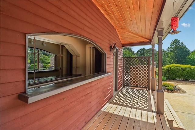 150 Henderson Farm Dr, Woodstock, GA 30188 - view of wooden deck