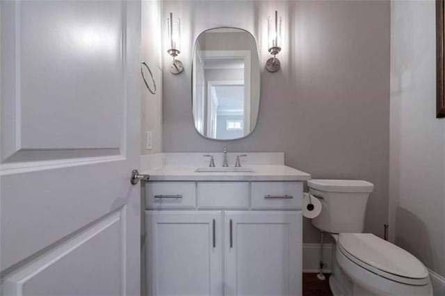 2010 Georgia Club Dr, Statham, GA 30666 - bathroom featuring vanity and toilet