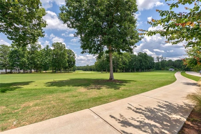 2010 Georgia Club Dr, Statham, GA 30666 - view of green lawn featuring view of scattered trees
