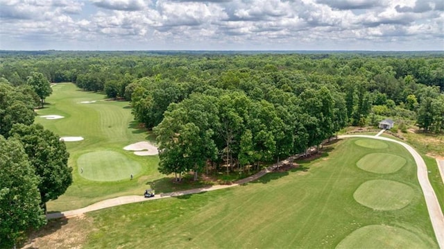 2010 Georgia Club Dr, Statham, GA 30666 - aerial view of a golf club and a heavily wooded area