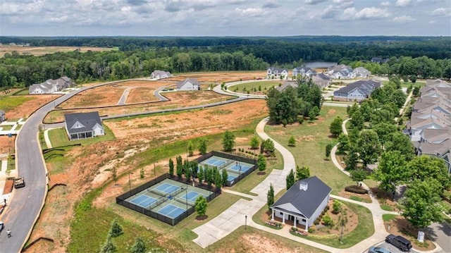 2010 Georgia Club Dr, Statham, GA 30666 - drone / aerial view of a heavily wooded area