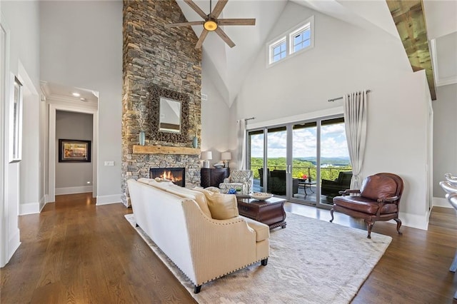 entryway with a chandelier, french doors, and wood finished floors
