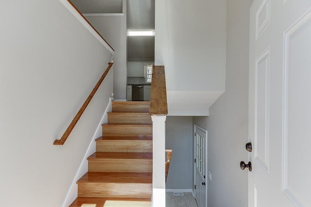 41 Pebble Ct, Hoschton, GA 30548 - staircase with visible vents