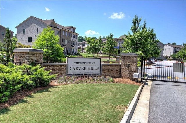 2657 Cedar Pine Way, Atlanta, GA 30360 - community sign featuring a residential view and a gate