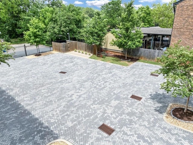 701 Pryor St SW Unit 5, Atlanta, GA 30315 - view of yard with fence and a gate