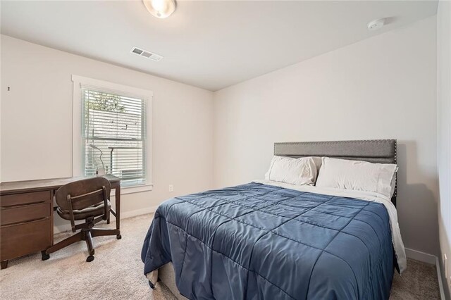 bedroom featuring carpet floors